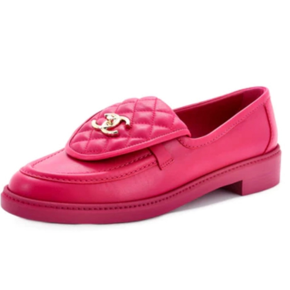 Chanel loafer CC worn around the house size 41